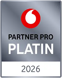 Vodafone Platin Partner 2026 Zertifikat